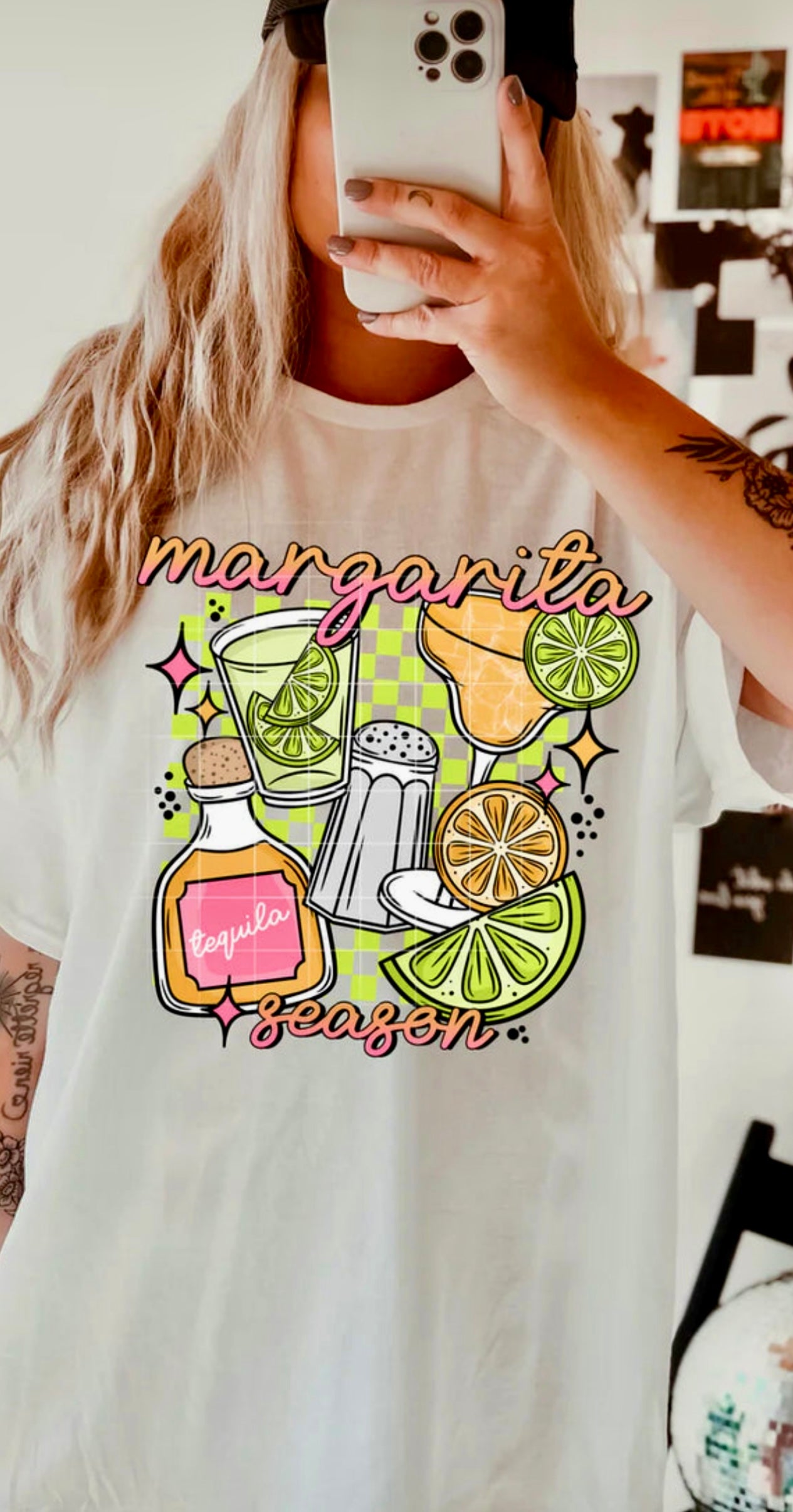 MARGARITA SEASON RTS Glitter Clear Film Screen Print