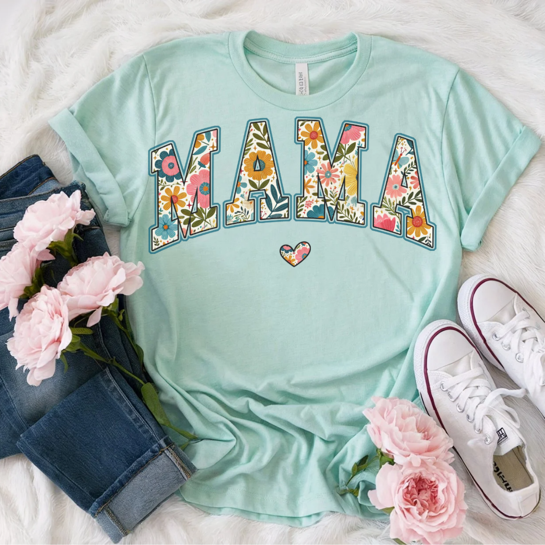 Sublimation Print - MAMA Floral