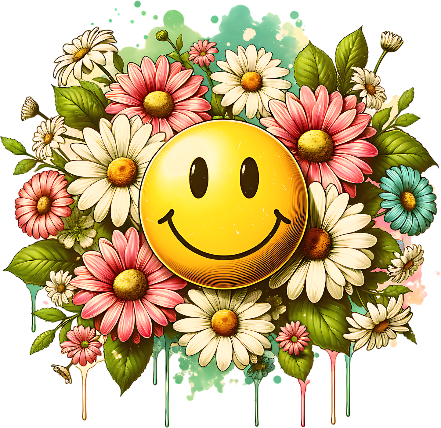 DTF Ready to Press - Smiley Face Bundle