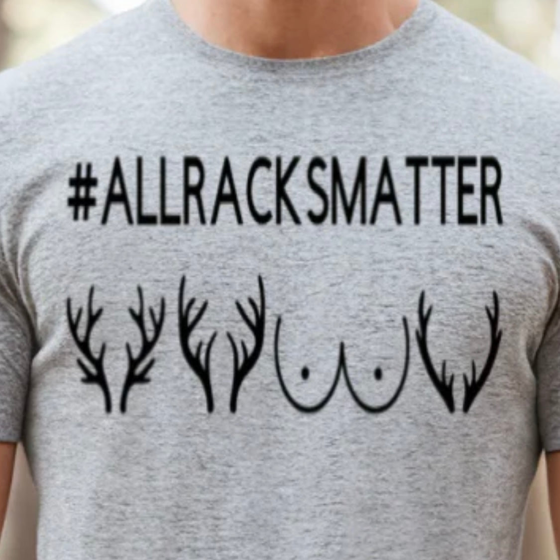 Single Color Screen Print - All Racks Matter