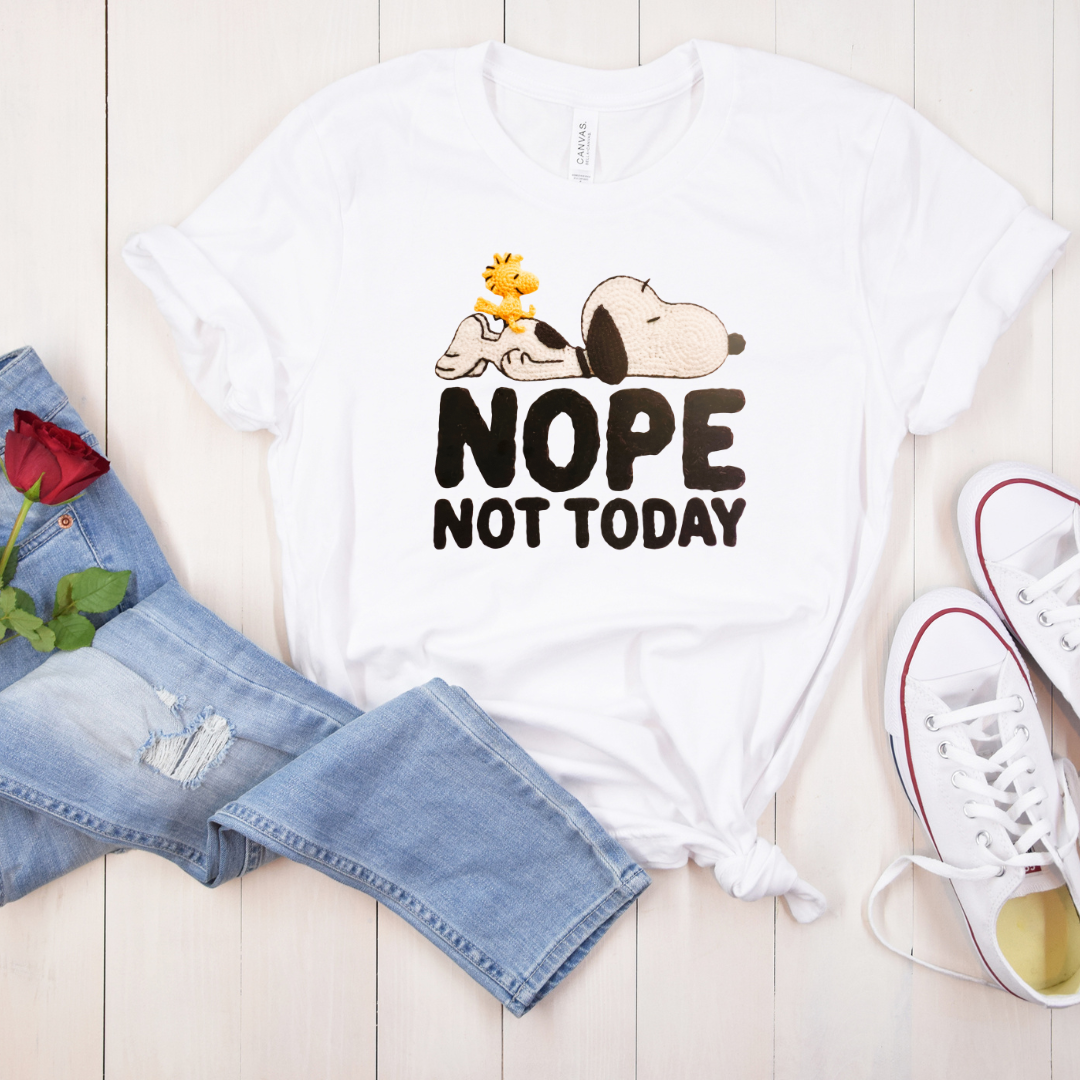 Nope Not Today - Full Color Screen Print