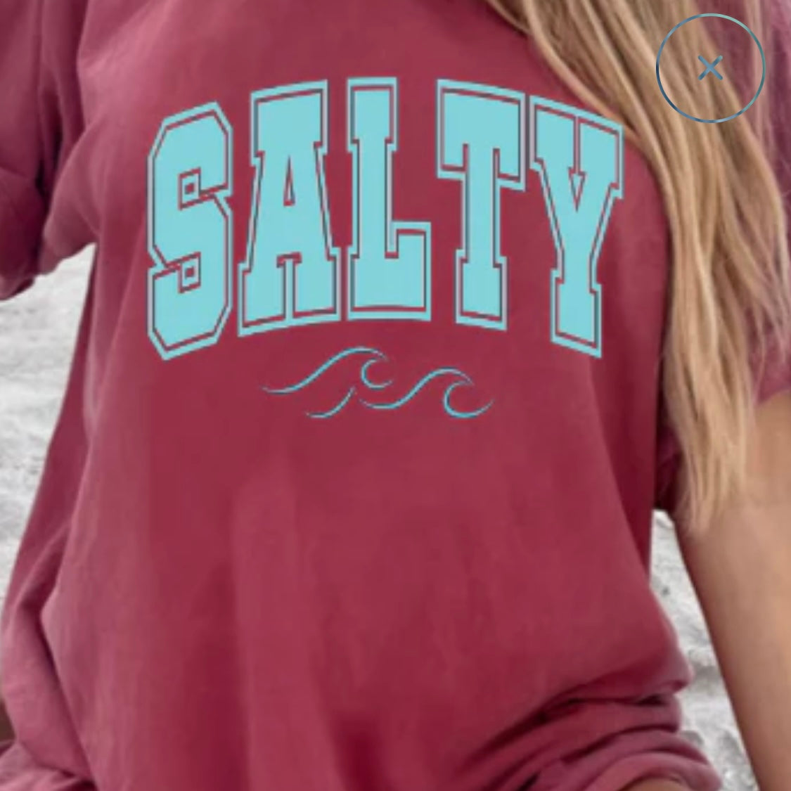 Single Color Screen Print - Salty