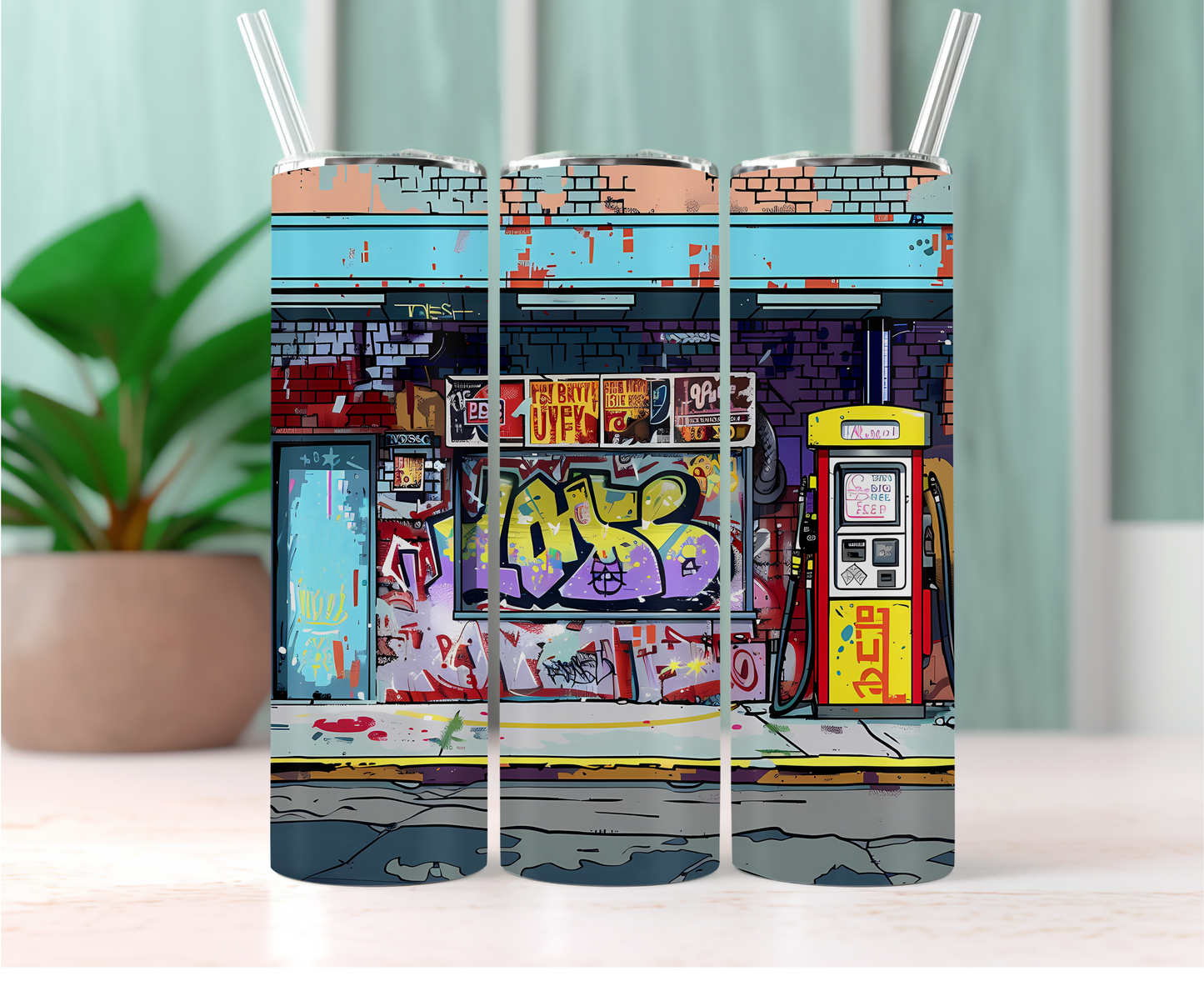 20oz Sublimation Print - Graffiti