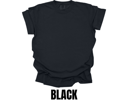 Black | Comfort Colors Unisex Heavyweight RS T-Shirt