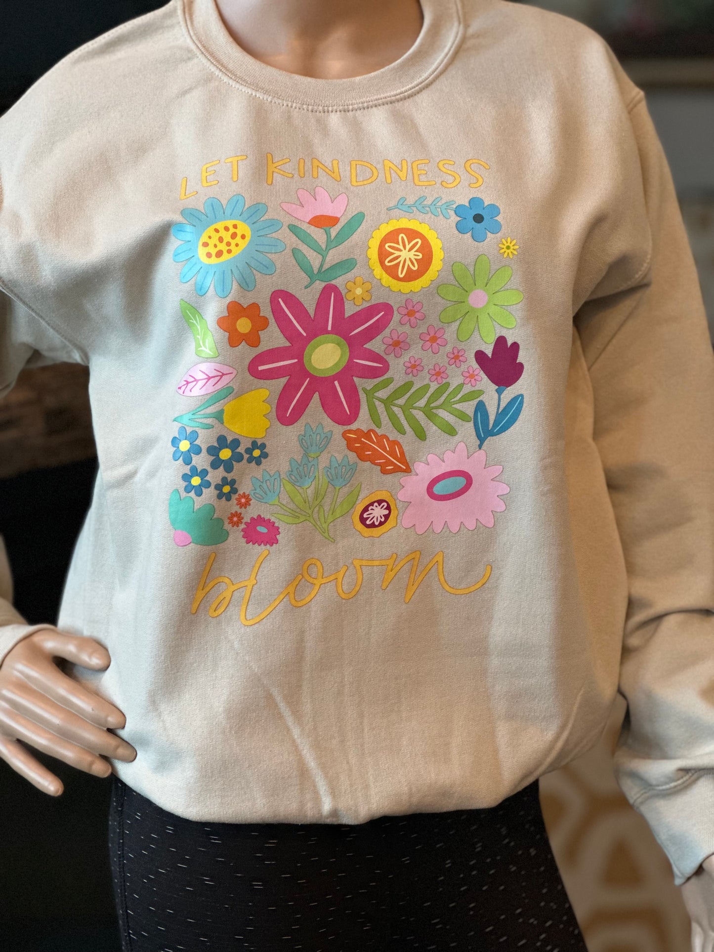 Full Color Screen Print - Let Kindness Bloom