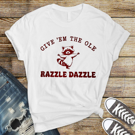 Single Color Screen Print - Razzle Dazzel