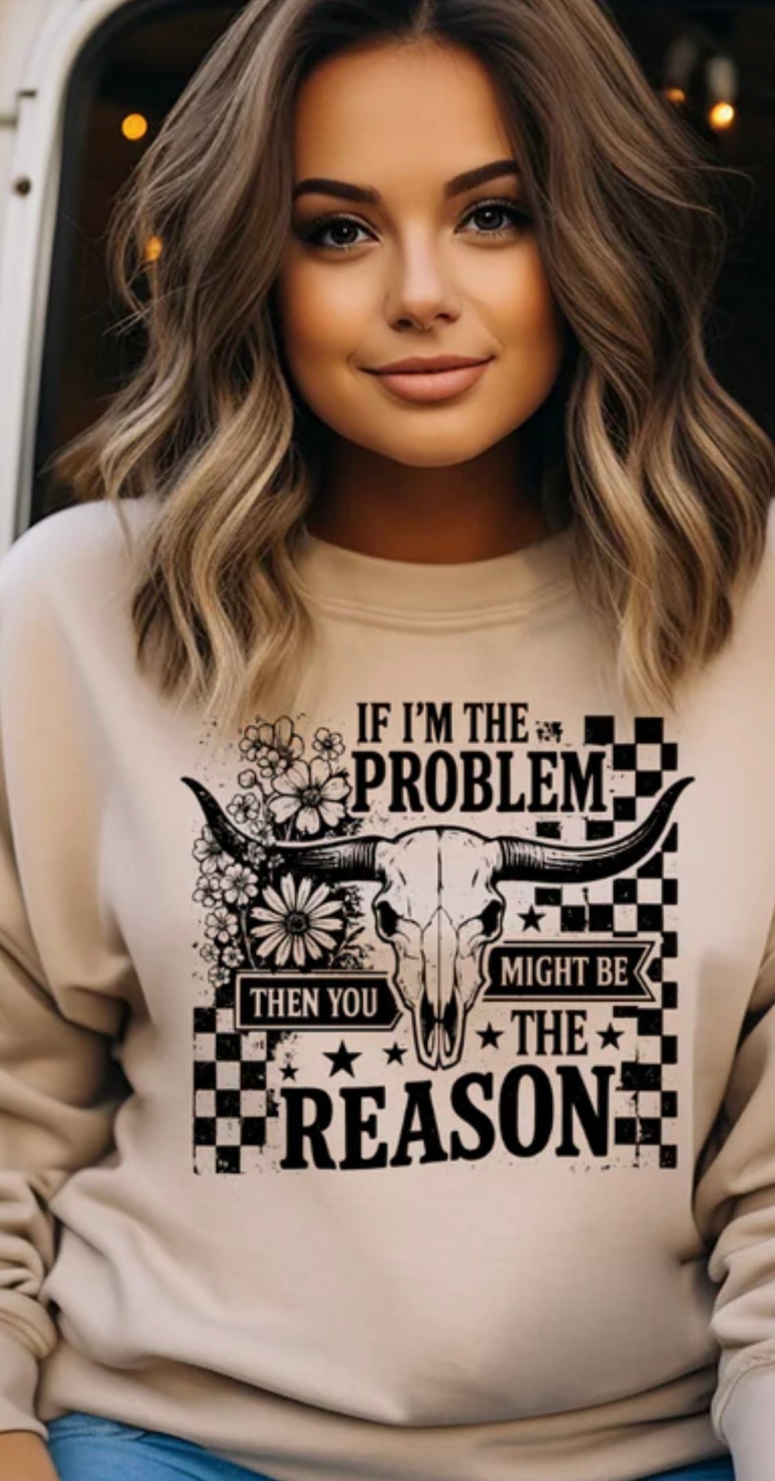 Single Color Screen Print - If I'm the Problem