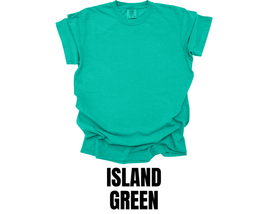 Island Green | Comfort Colors Unisex Heavyweight RS T-Shirt