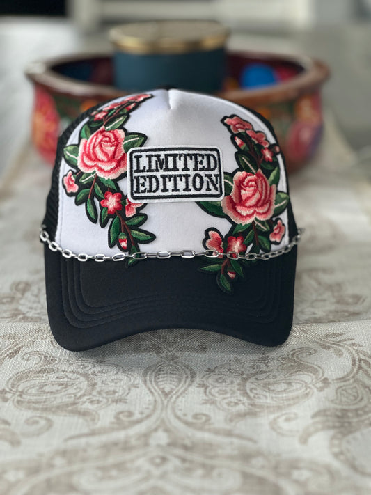 Limited Edition - Snapback Foam Trucker Hat - Black/White
