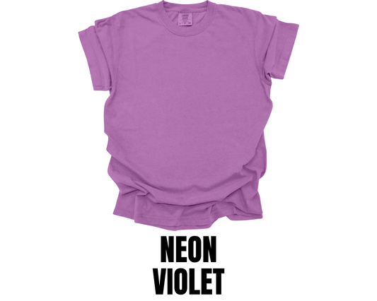 Neon Violet | Comfort Colors Unisex Heavyweight RS T-Shirt
