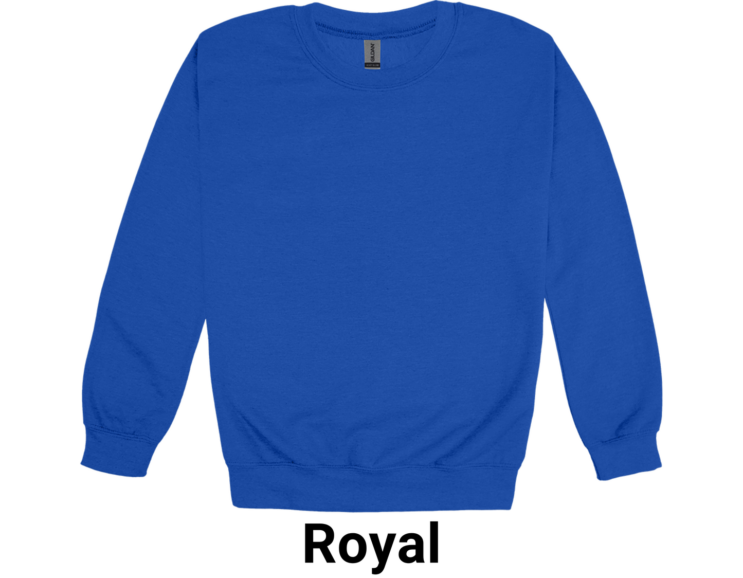 Royal Gildan Unisex Heavy Blend™ 50/50 Fleece Crew