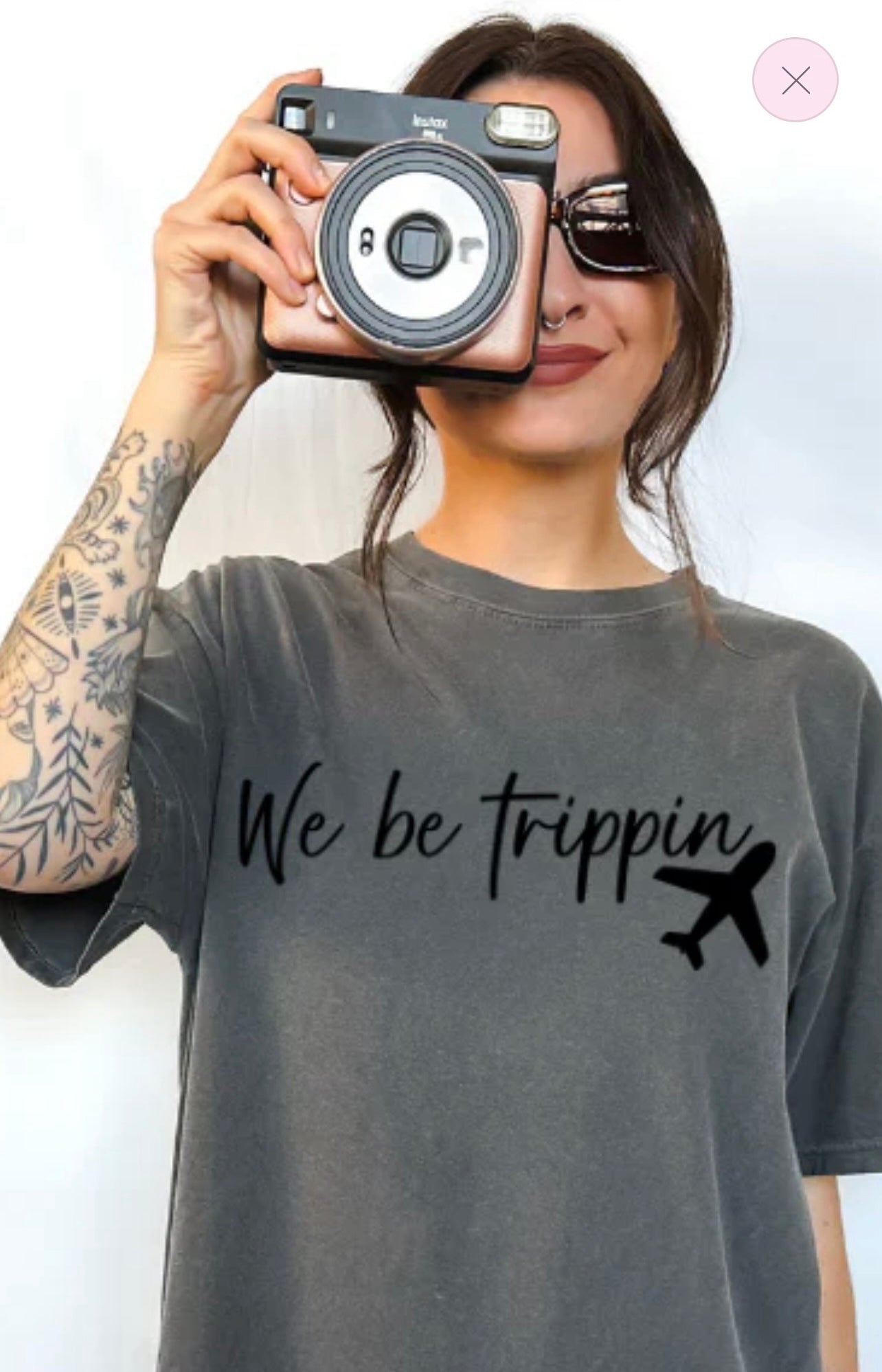Single Color Screen Print - We Be Trippin