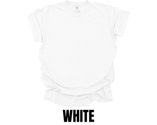 White | Comfort Colors Unisex Heavyweight RS T-Shirt