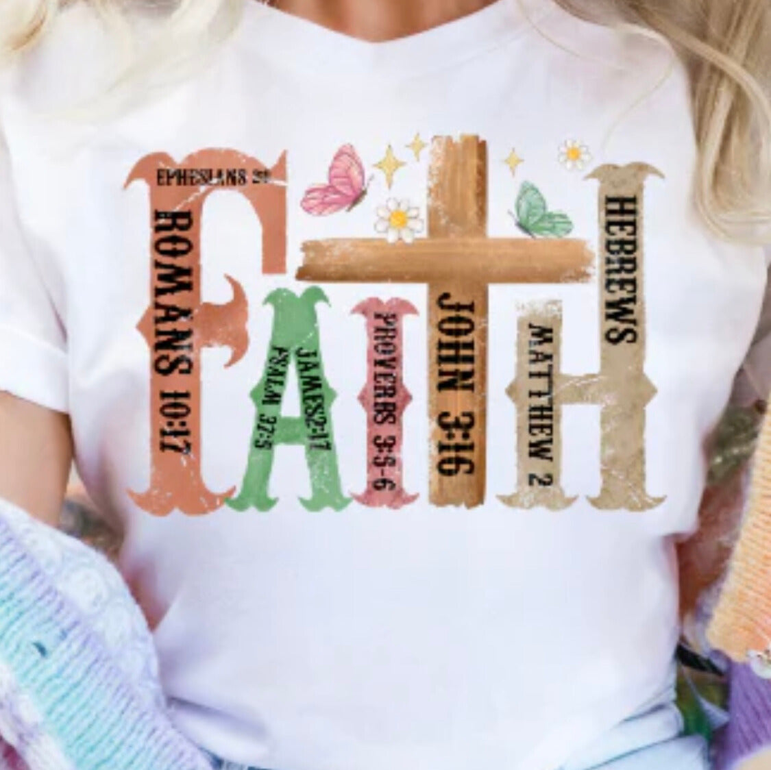 Full Color Screen Print - FAITH