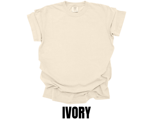 Ivory | Comfort Colors Unisex Heavyweight RS T-Shirt
